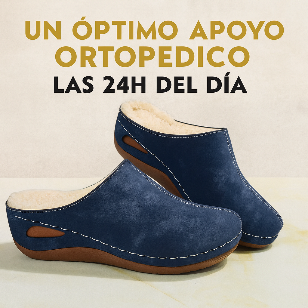 Mules Ortopédicos de Invierno – Confort Total y Estilo Premium