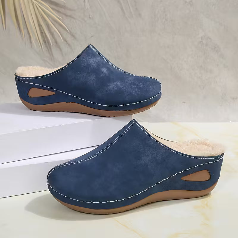 Mules Ortopédicos de Invierno – Confort Total y Estilo Premium