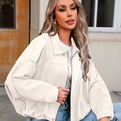 Chaqueta Oversize “Urban Luxe” – Estilo, Comodidad y Versatilidad en una sola prenda