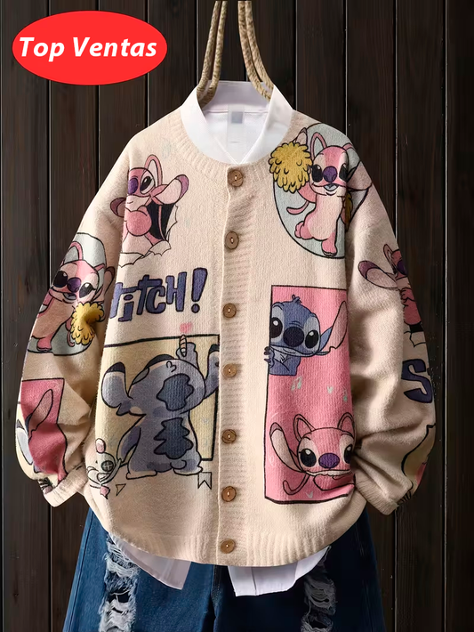 Cardigan Stich™ – Suavidad, Estilo y Magia Disney
