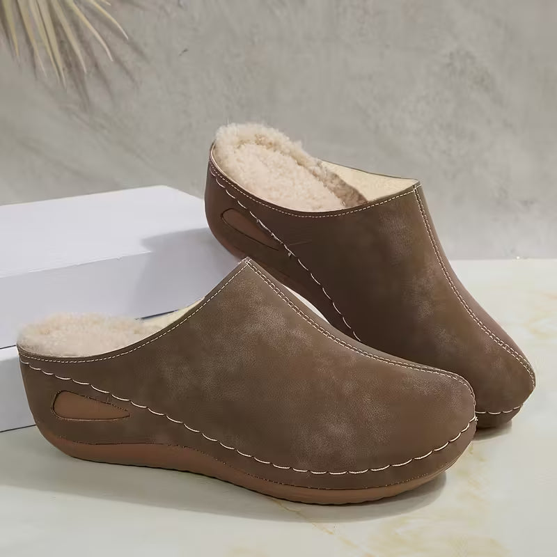 Mules Ortopédicos de Invierno – Confort Total y Estilo Premium